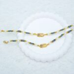 Βραχιόλι με χάντρες, χρυσό μοτίφ - CC261-0