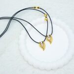 Κολιέ με χρυσό μοτίφ - CC251-0