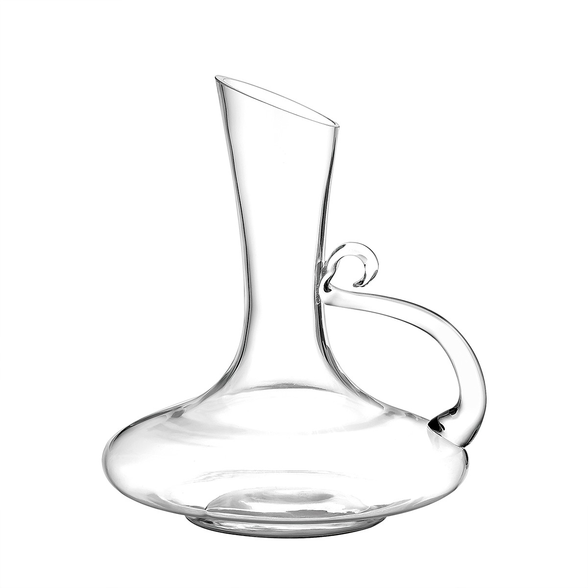 0 2023 NOVAKER 005 Κρυστάλλινη Καράφα Γάμου με Κομψή Καμπυλότητα και Χειροποίητη Λαβή novaΚΣ2227 - Image 1