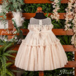 Βαπτιστικό Φόρεμα "Piccolo Bambino 39" – Ρομαντική Δαντέλα & Αέρινη Κομψότητα907 - Image 3