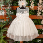 Επίσημο Φόρεμα Βάπτισης 54 σε Ροζ-Σαμπανί Απόχρωση904