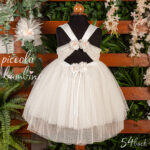 Επίσημο Φόρεμα Βάπτισης 54 σε Ροζ-Σαμπανί Απόχρωση904 - Image 3