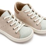 Βαπτιστικό παπούτσι Babywalker για αγόρι BS3088 μπεζ-μέντα