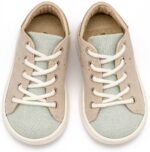 Βαπτιστικό παπούτσι Babywalker για αγόρι BS3088 μπεζ-μέντα - Image 3