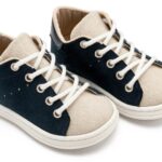 Βαπτιστικό παπούτσι Babywalker για αγόρι BS3088 μπλε-μπεζ