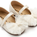 Βαπτιστικό παπούτσι Babywalker για κορίτσι BS3588 ιβουάρ