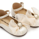 Βαπτιστικό παπούτσι Babywalker για κορίτσι BS3590 εκρού
