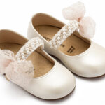 Βαπτιστικό παπούτσι Babywalker για κορίτσι BS3596-ιβουάρ