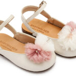 Βαπτιστικό παπούτσι Babywalker για κορίτσι BS3597-ιβουάρ ροζ