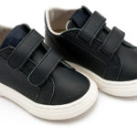 Βαπτιστικό παπούτσι Babywalker για αγόρι μπλε δερμάτινο BW4267