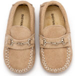 Βαπτιστικό παπούτσι Babywalker για αγόρι μπεζ BW4293 - Image 2