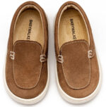 Βαπτιστικό παπούτσι Babywalker για αγόρι BW4298 καφέ - Image 3