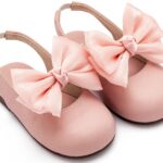 Βαπτιστικό παπούτσι babywalker για κορίτσι BW4852 ροζ