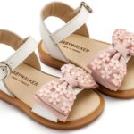 Βαπτιστικό παπούτσι babywalker για κορίτσι BW4854 Ιβουάρ ροζ