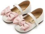 Βαπτιστικό παπούτσι babywalker για κορίτσι BW4857 Ιβουάρ ροζ - Image 2