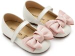 Βαπτιστικό παπούτσι babywalker για κορίτσι BW4857 Ιβουάρ ροζ