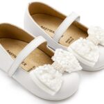 Βαπτιστικό παπούτσι babywalker για κορίτσι BW4862 Λευκό