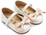 Βαπτιστικό παπούτσι babywalker για κορίτσι BW4865 beige-εκρού