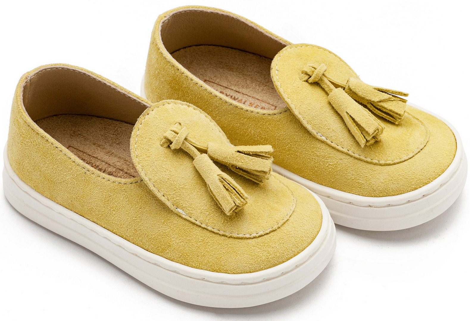 Βαπτιστικό παπούτσι Babywalker για αγόρι Κίτρινο EXC5276 Βαπτιστικό παπούτσι Babywalker για αγόρι Κίτρινο EXC5276 - Image 1