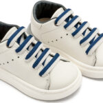 Βαπτιστικό παπούτσι Babywalker για αγόρι EXC5294 λευκό-μπλε