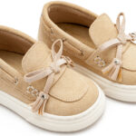 Βαπτιστικό παπούτσι Babywalker EXC5295 για αγόρι μπεζ