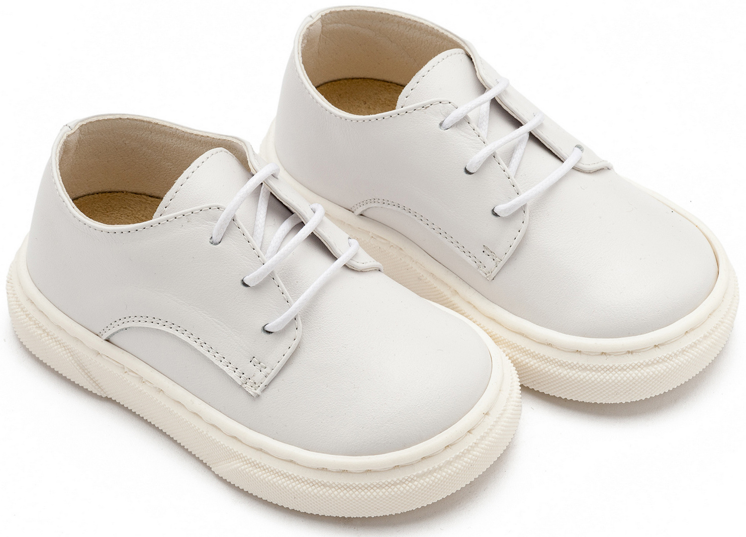 EXC5299-WHITE1-BABYWALKER Βαπτιστικό παπούτσι Babywalker για αγόρι EXC5299 Λευκό - Image 1