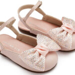 Βαπτιστικό παπούτσι για κορίτσι babywalker EXC5869 ΡΙΝΚ