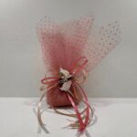 Μπομπονιέρα βάπτισης με ξύλινο θέμα νεράιδα για κοριτσάκι