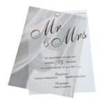 🌿 "Laser Cut Προσκλητήριο με Ανάγλυφα Λουλούδια" 🌿 kal INV/859/60491