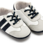 Βαπτιστικό παπούτσι αγκαλιάς Babywalker MI1128 μπλε-γκρι