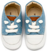 Βαπτιστικό παπούτσι αγκαλιάς Babywalker MI1131 σιελ - Image 3