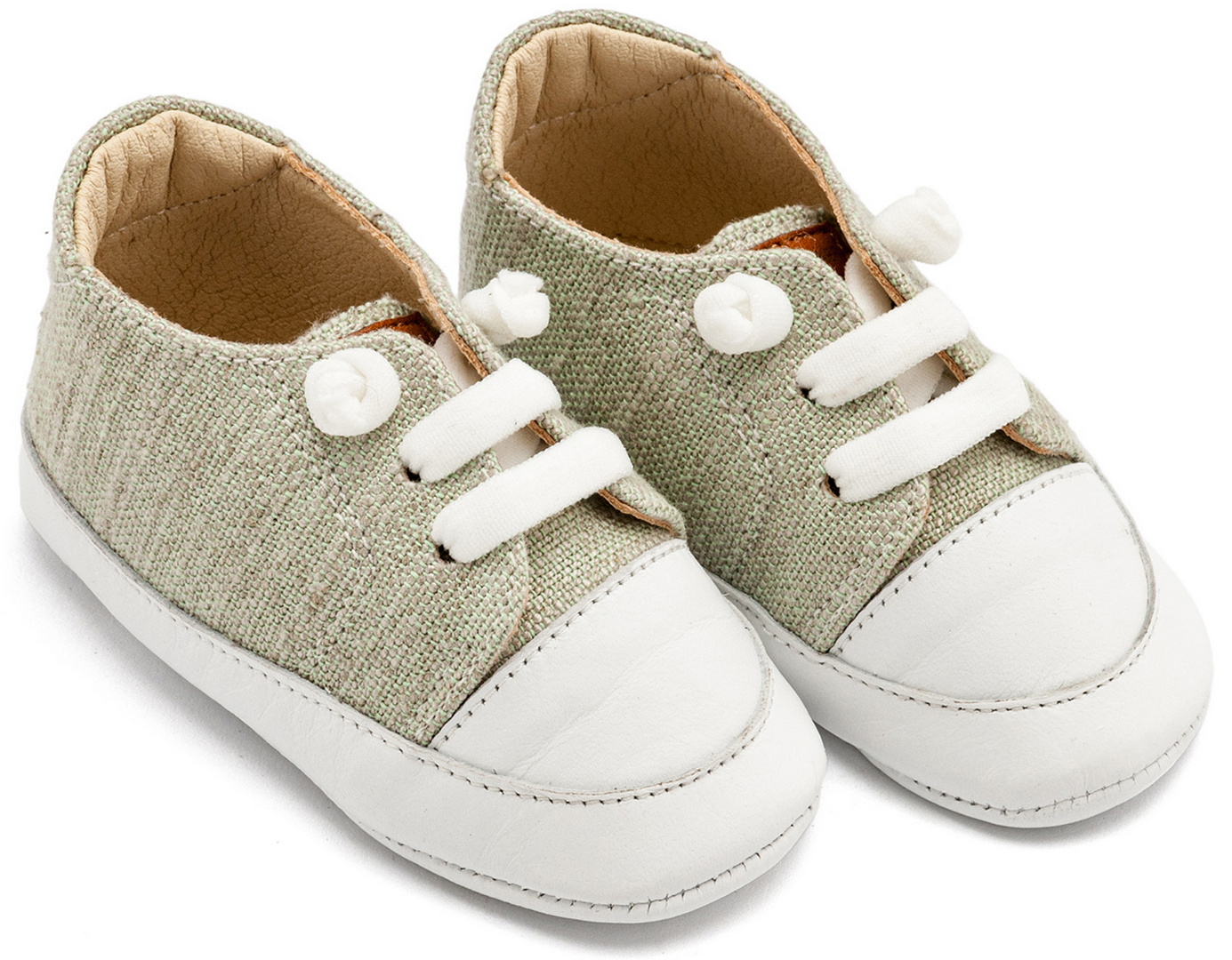Βαπτιστικό παπούτσι αγκαλιάς Babywalker MI1131 φυστικί Βαπτιστικό παπούτσι αγκαλιάς Babywalker MI1131 φυστικί - Image 1