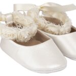 Βαπτιστικό παπούτσι για κορίτσι Babywalker Mi1506 ιβουάρ