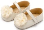 Βαπτιστικό παπούτσι για κορίτσι Babywalker Mi.1651 ιβουάρ - Image 2