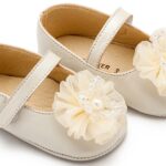 Βαπτιστικό παπούτσι για κορίτσι Babywalker Mi.1651 ιβουάρ
