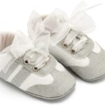 Βαπτιστικό παπούτσι για κορίτσι Babywalker Mi1653 ασημί