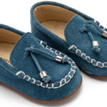 Βαπτιστικό παπούτσι Babywalker για αγόρι PR2121-μπλέ ρουά