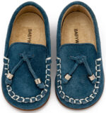 Βαπτιστικό παπούτσι Babywalker για αγόρι PR2121-μπλέ ρουά - Image 4