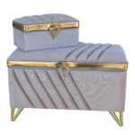 "Σετ Βάπτισης για Κορίτσι – Κουτί & Τσαντάκι Βελούδινο με Χρυσές Λεπτομέρειες" kal