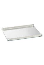 Δίσκος Γάμου Καθρέφτης με Κρυστάλλινες Λεπτομέρειες – Απλότητα & Λάμψη novaΚΔ025