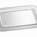 Αριστοκρατική Λάμψη – Ορθογώνιος Δίσκος Γάμου με Χρυσές Λαβές novaΚΔ2111