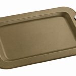 Ορθογώνιος Χρυσός Δίσκος Γάμου με Ασημένιες Λαβές novaΚΔ2125