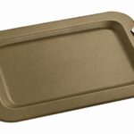 Παραλληλόγραμμος Δίσκος Γάμου σε Χρυσό Ματ με Ασημένιες ΛαβέςΚΔ2125nova