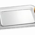 Δίσκος Γάμου με Χρυσές Ανάγλυφες Λαβές nova ΚΔ2134