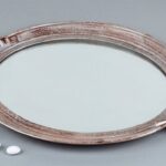 Ρομαντικός Δίσκος Γάμου με Πατίνα και Φιόγκους – Κλασική Ομορφιά novaΚΔ551