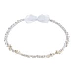 Ρομαντικό Στέφανο Γάμου με Παστέλ Λουλούδια και Λαμπερά Κρύσταλλα novaΚΣ143