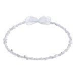 Επάργυρα Στέφανα Γάμου με Δαντέλα και Πέρλες – Κομψότητα και Ρομαντισμός novaΚΣ183