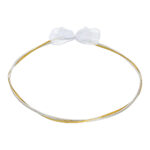 Επάργυρα Στέφανα Γάμου με Διπλή Λαμπερή Τόνωση novaΚΣ307