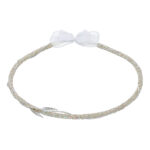 Επάργυρα Στέφανα Γάμου με Κρυστάλλινη Λάμψη & Φύλλα Ασημιού novaΚΣ321