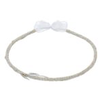 Επάργυρα Στέφανα Γάμου με Στρας & Φύλλα Ασημιού novaΚΣ321